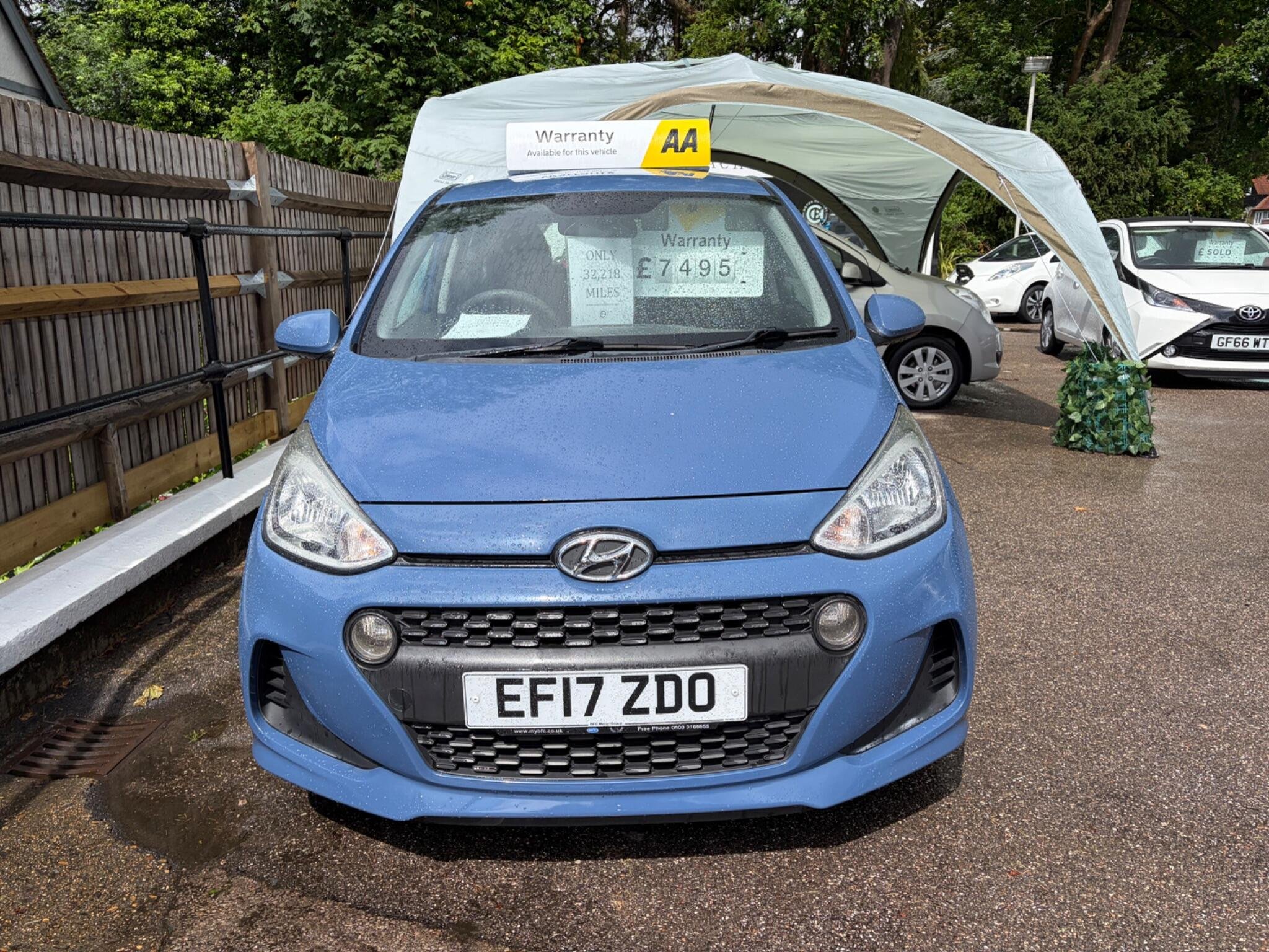 HYUNDAI I10 1.2 SE EURO 6 5DR 7,495 1 NOW SOLD. THIS 2017 HYUNDAI...